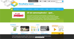 Desktop Screenshot of decydujmyrazem.pl